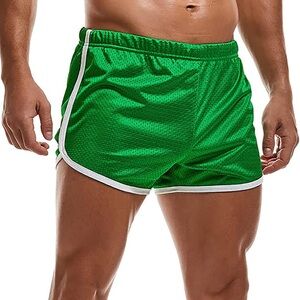 AIMPACT Mens Running Shorts 3 Inch Gym Workout Shorts Vintage Booty Medium